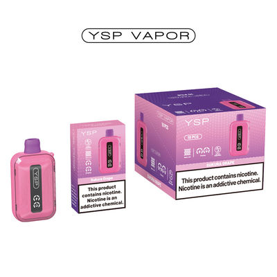 500mAh 15ml 10000 Puff Vape Τύπου C Αναφορτιζόμενο Vape Box με οθόνη