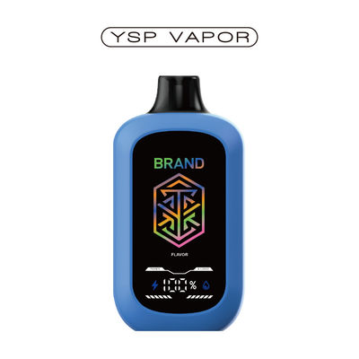 5% Νικοτίνη 15000+ Πουφές συσκευή AIO 15ml Μεγάλη οθόνη Ρυθμίσιμη ροή αέρα E ατμιστήρας Προσαρμοσμένη 10+ γεύσεις