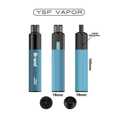 500mAh μπαταρία επαναφορτιζόμενο Vape Pod τύπου C φόρτιση 2ml επαναφορτιζόμενο Vape Pen