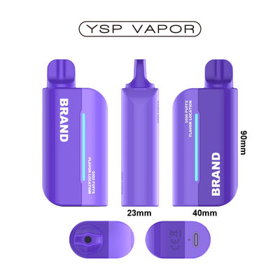 Επαναφορτιζόμενο πένα vape 15000 Puffs Pod System Vape Prefilled Mesh Coil