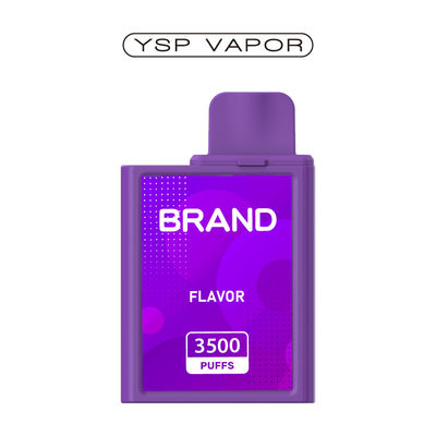 6 ml 3500 φουσκάλες επαναφορτιζόμενο σύστημα Vape Pod