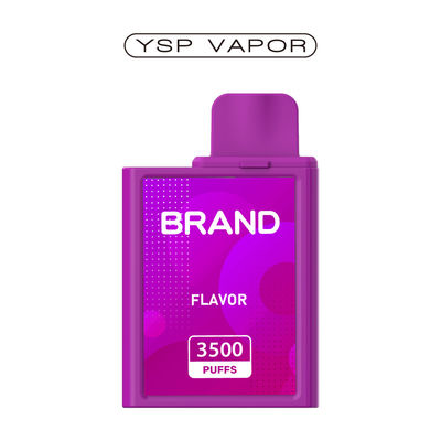 6 ml 3500 φουσκάλες επαναφορτιζόμενο σύστημα Vape Pod