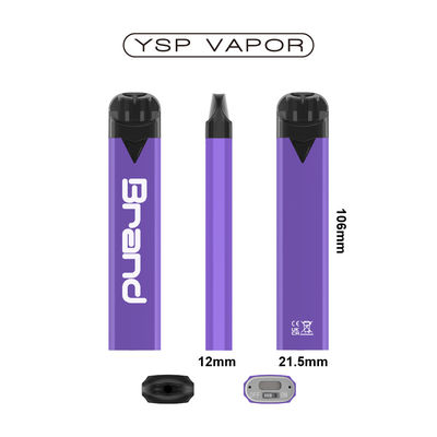 600puffs TPD συσκευή συμμόρφωσης με το Vape συσκευή μίας χρήσης συσκευή Pod ρεύμα αέρα ρυθμιζόμενο