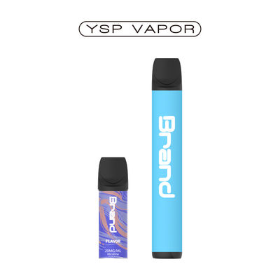 800 φουσκάλες Vape Pen 2,2 ml Ξαναχρησιμοποιήσιμη Vape Pen 0, 8 Ohm Pod System Vape