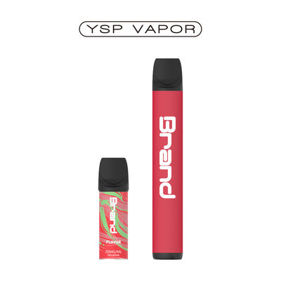 800 φουσκάλες Vape Pen 2,2 ml Ξαναχρησιμοποιήσιμη Vape Pen 0, 8 Ohm Pod System Vape