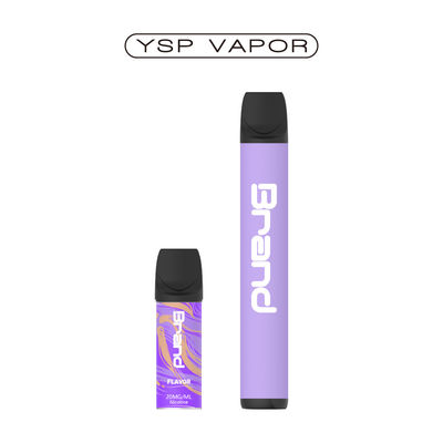 800 φουσκάλες Vape Pen 2,2 ml Ξαναχρησιμοποιήσιμη Vape Pen 0, 8 Ohm Pod System Vape