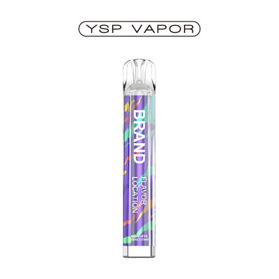 800puffs 2ml Pod Juice Smoke Vape E Cigarette Vape 400mAh Ξαναχρησιμοποιούμενος εξατμιστής