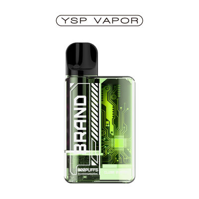 OEM 3ML Vape Pod System 800 Puffs Smart Vape Pen Χωρίς νικοτίνη