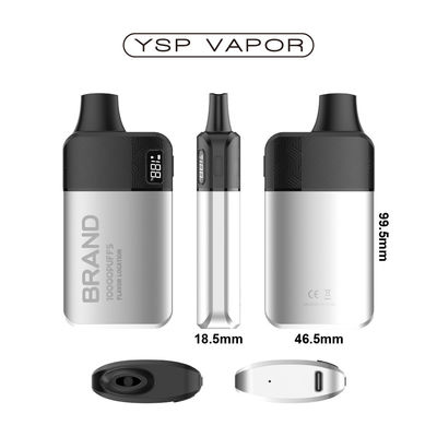 8ML 18000 Puff Vape Pod System ODM Zero Nicotine Vape Προγεμισμένο πλέγμα σπείρας