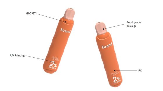 EU TPD Standard Vape 2ML 600 φουσκάλες Νόμιμη μικρή φούσκλα 2% Nic Σίγαρο