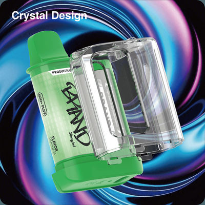 600 Puffs 2ml TPD Prefilled Pod System Αφαίρετη μπαταρία & EU-Compliant Vape Ταξιδιωτική φιλική ανακύκλωση & φιλικό προς το περιβάλλον