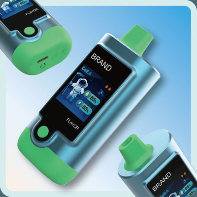 Αναζητήστε το καλύτερο από το Vaping με 20000-40000 Puffs Disposable Vape που διαθέτει διπλό πλέγμα και οθόνη TFT 1,44 "