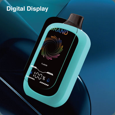 15mL / 15K Puffs επαναφορτιζόμενο μόνιμο βέϊπ Υπερ-μακροχρόνια διάρκεια - οθόνη LED & προσαρμογή γεύσης & ρυθμιζόμενη ροή αέρα