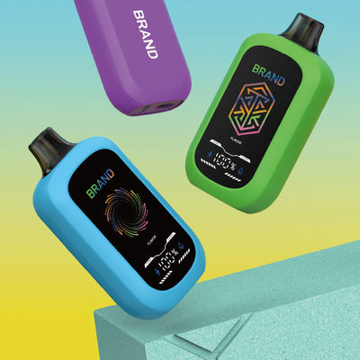 15mL / 15K Puffs επαναφορτιζόμενο μόνιμο βέϊπ Υπερ-μακροχρόνια διάρκεια - οθόνη LED & προσαρμογή γεύσης & ρυθμιζόμενη ροή αέρα