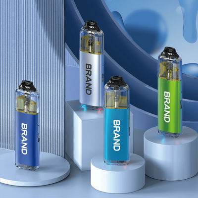 6 ml Αναπλήρωτες μίας χρήσης βαμπίρ άδειες 10 φορές επαναπλήρωτες συσκευές